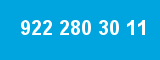 922 280 30 11